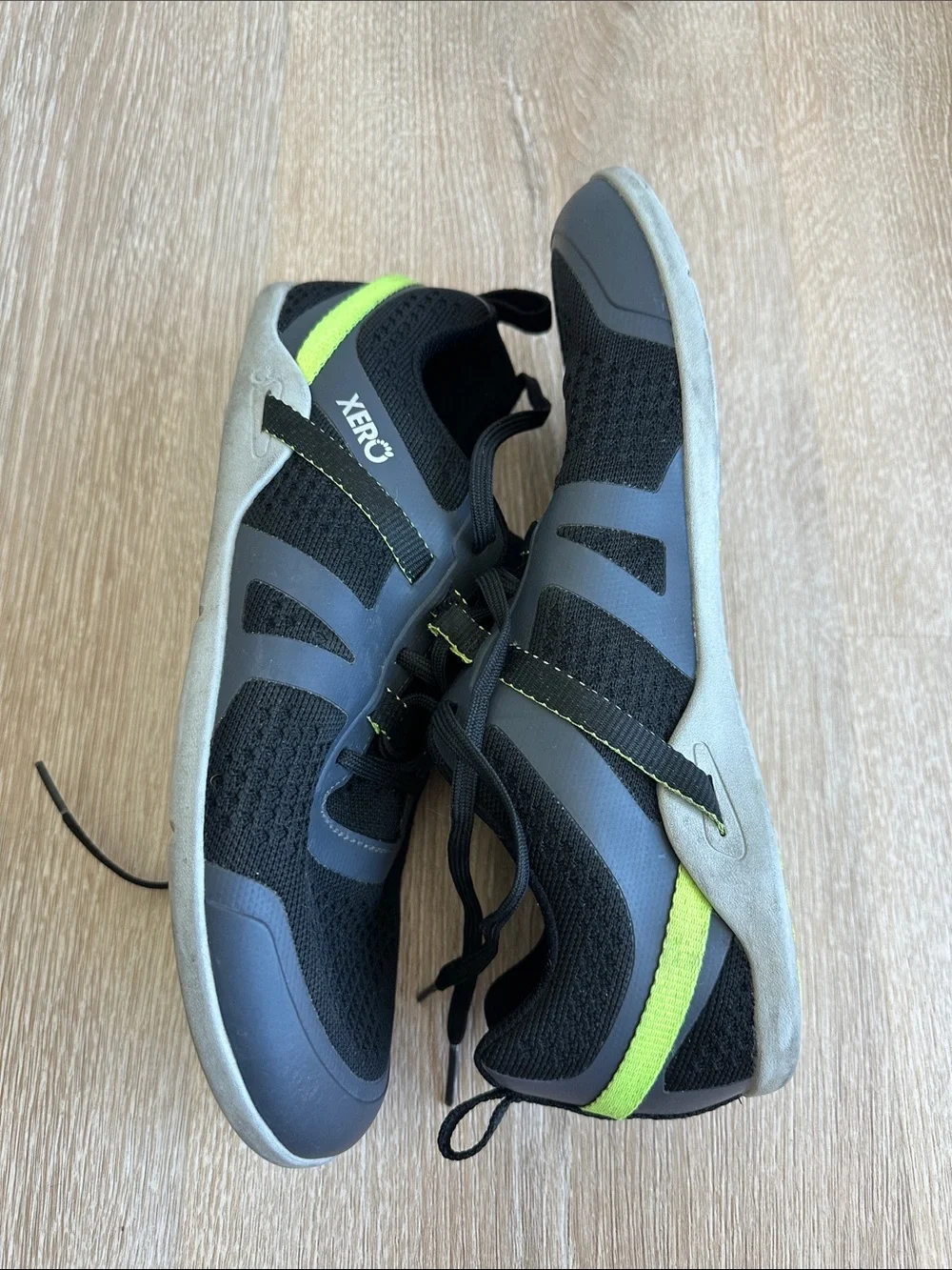 Xero Shoes Men's Barefoot Running Shoes Size 8.5 Black Minimalist Zero Drop